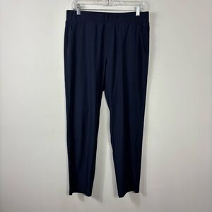 Quince Navy Ankle Pants